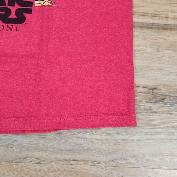 🧡Star Wars Red Rogue One Screen Print Tshirt Medium - Picture 6 of 7